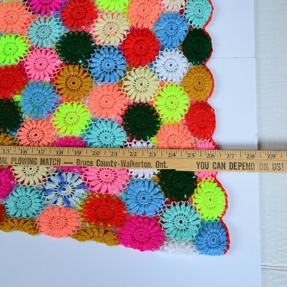 Hand Crocheted Flower Top - Picture 6 of 11